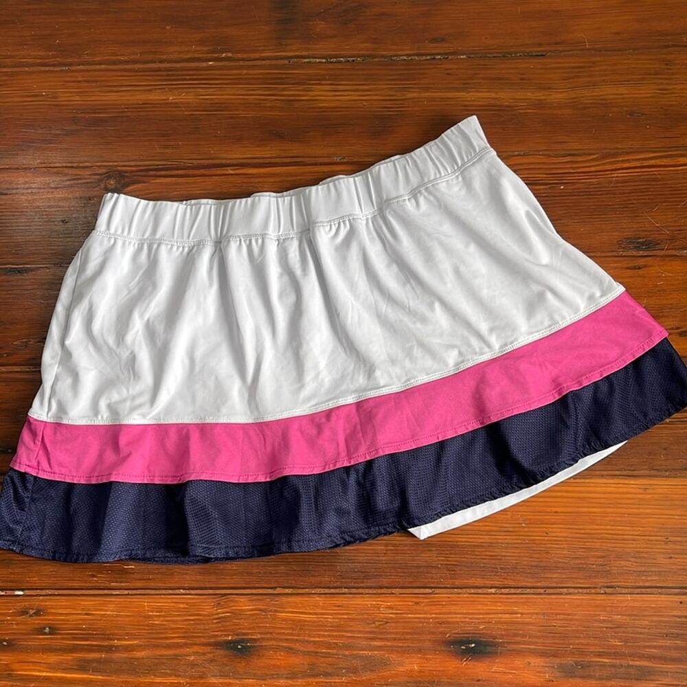 Tail athletic athleisure tiered lined tennis golf skort sz XXL